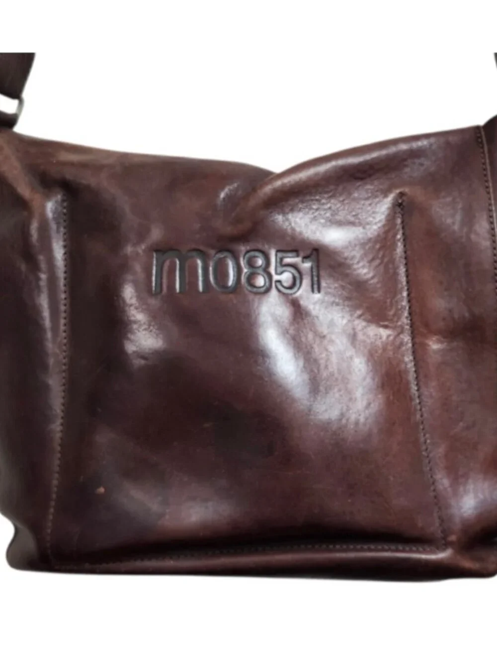 m0851 Leather Crossbody Bag Brown Distressed Vintage Messenger Canada Unisex